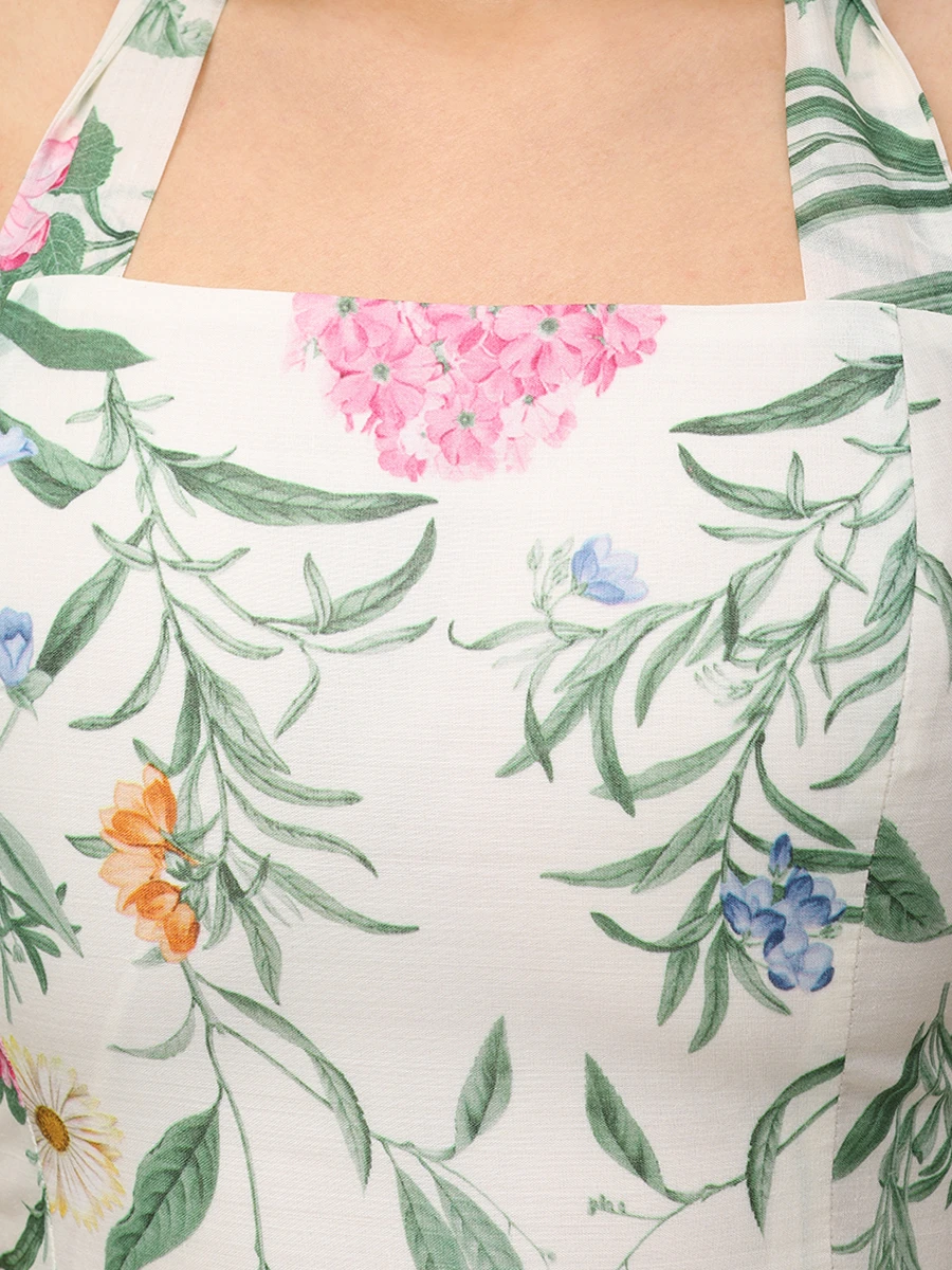 Платье из рами