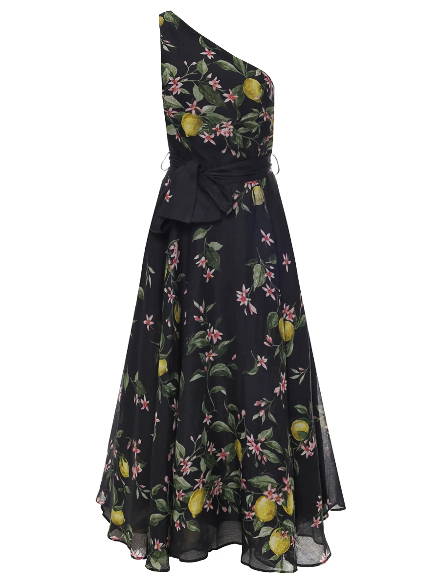 Платье из рами