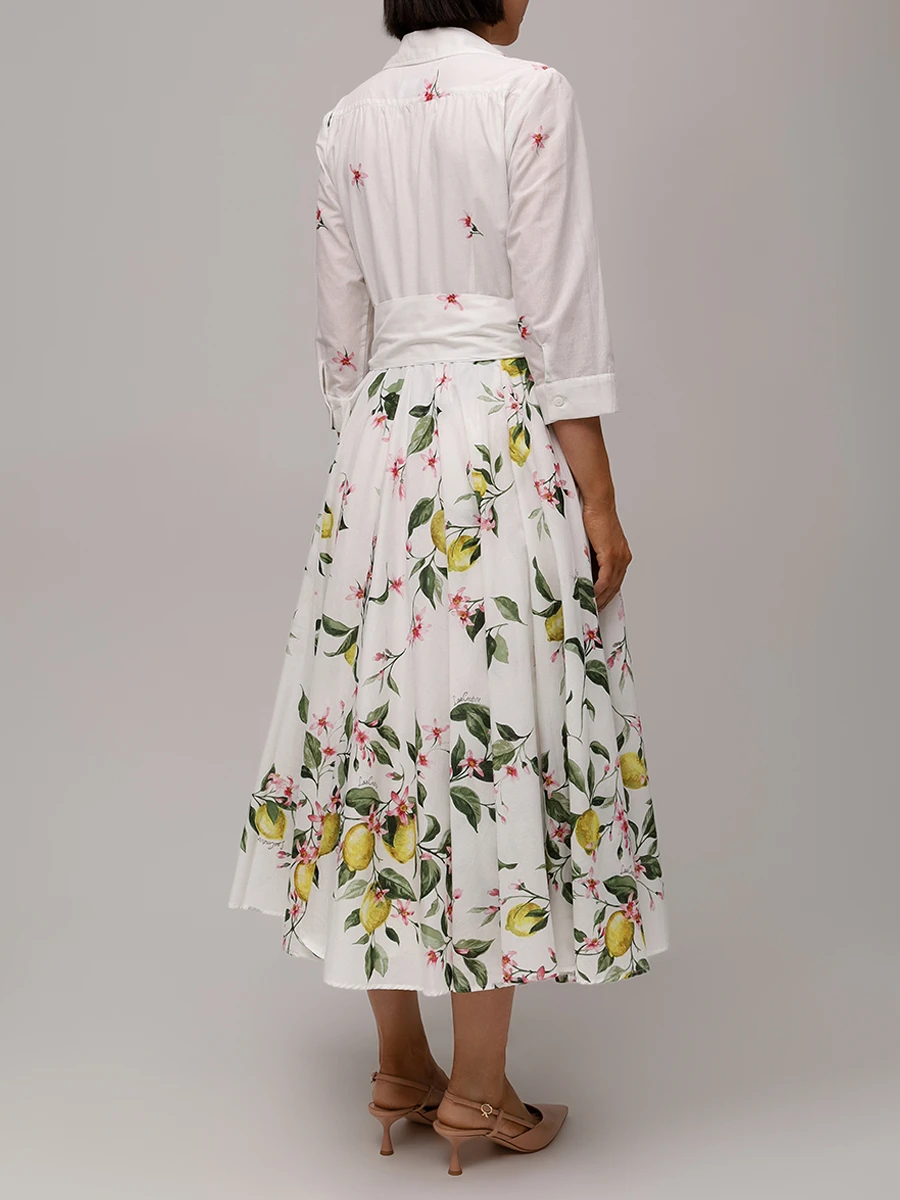 Платье хлопковое