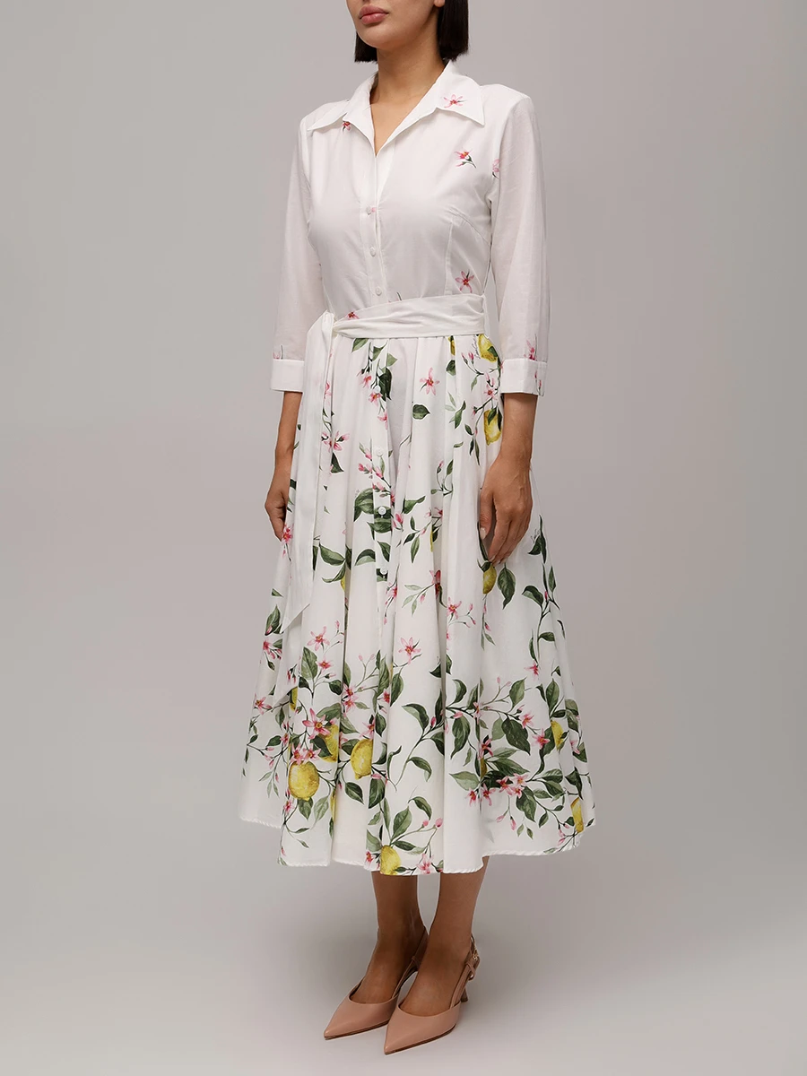 Платье хлопковое