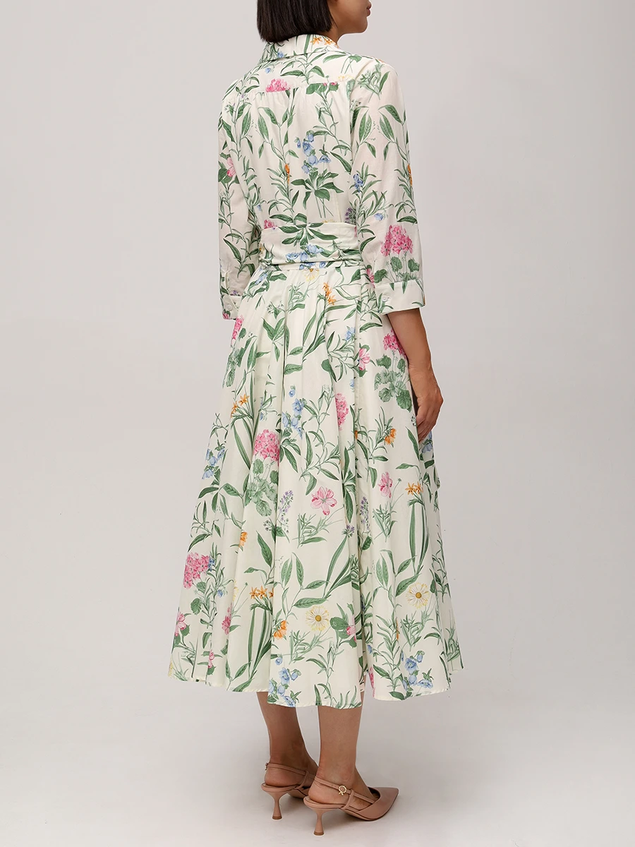 Платье хлопковое