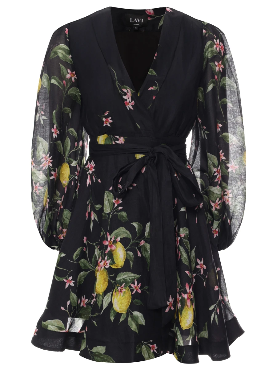 Платье из рами