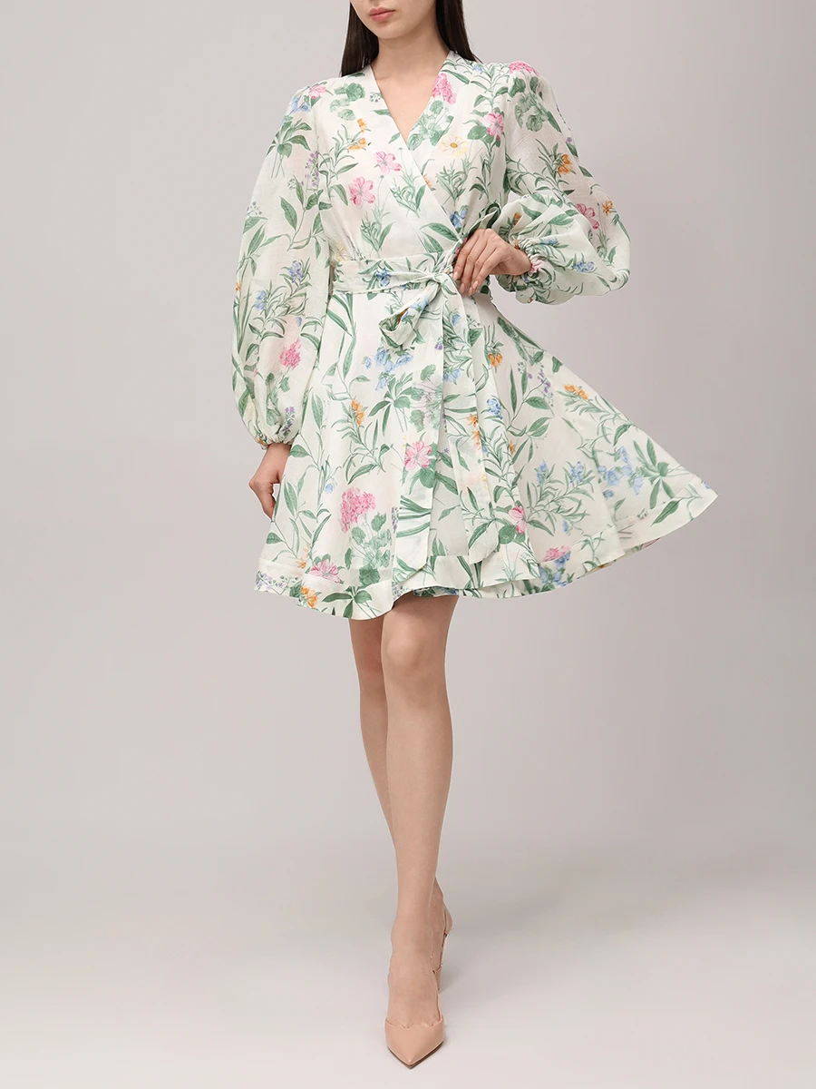 Платье из рами