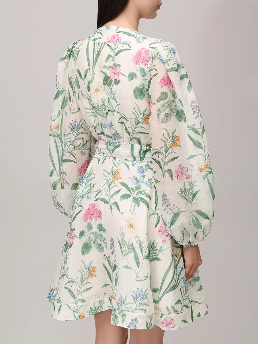 Платье из рами