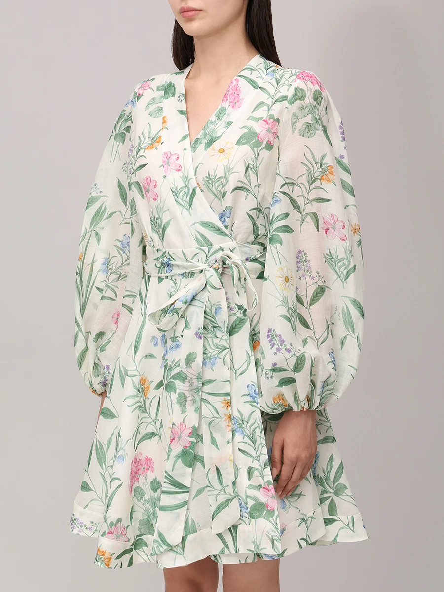 Платье из рами