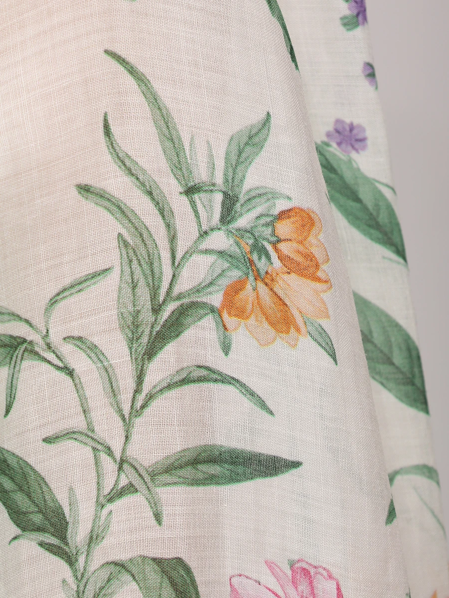 Платье из рами