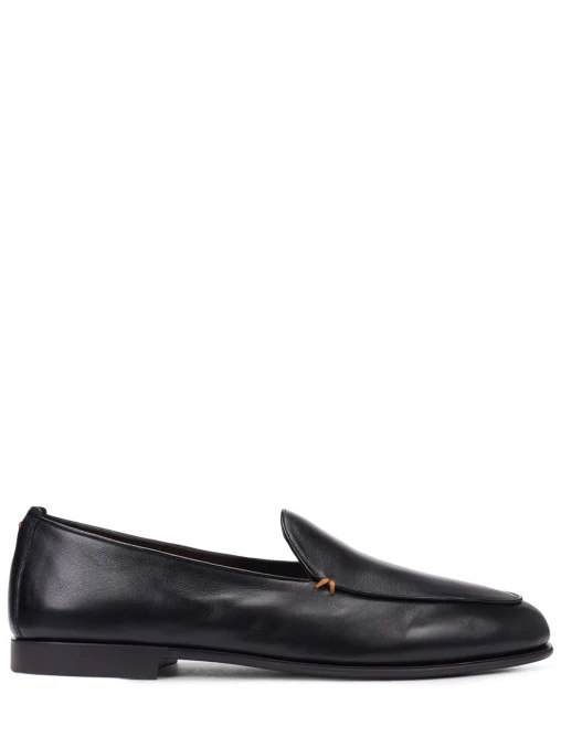 Лоферы кожаные SANTONI