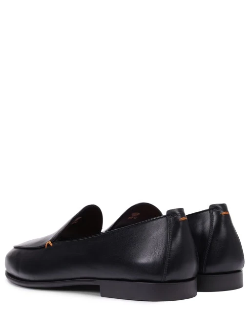Лоферы кожаные SANTONI
