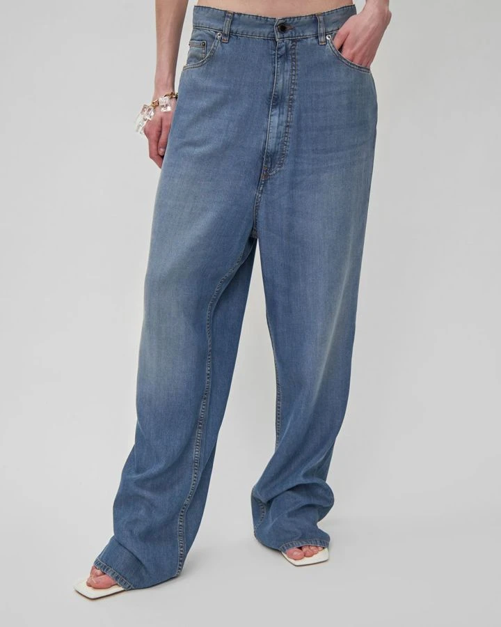 Джинсы из тенселя