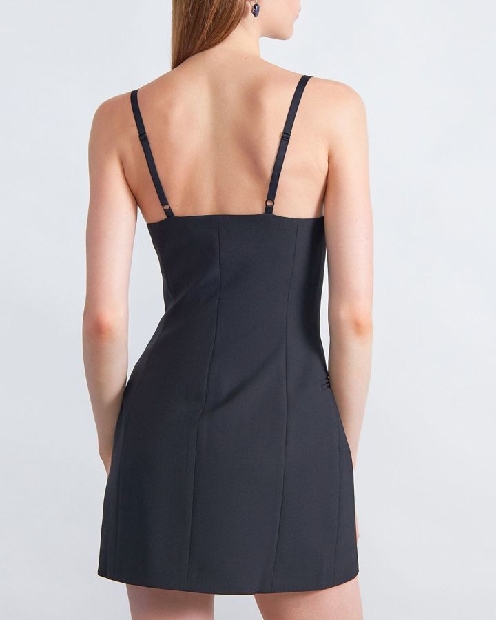 Платье однотонное