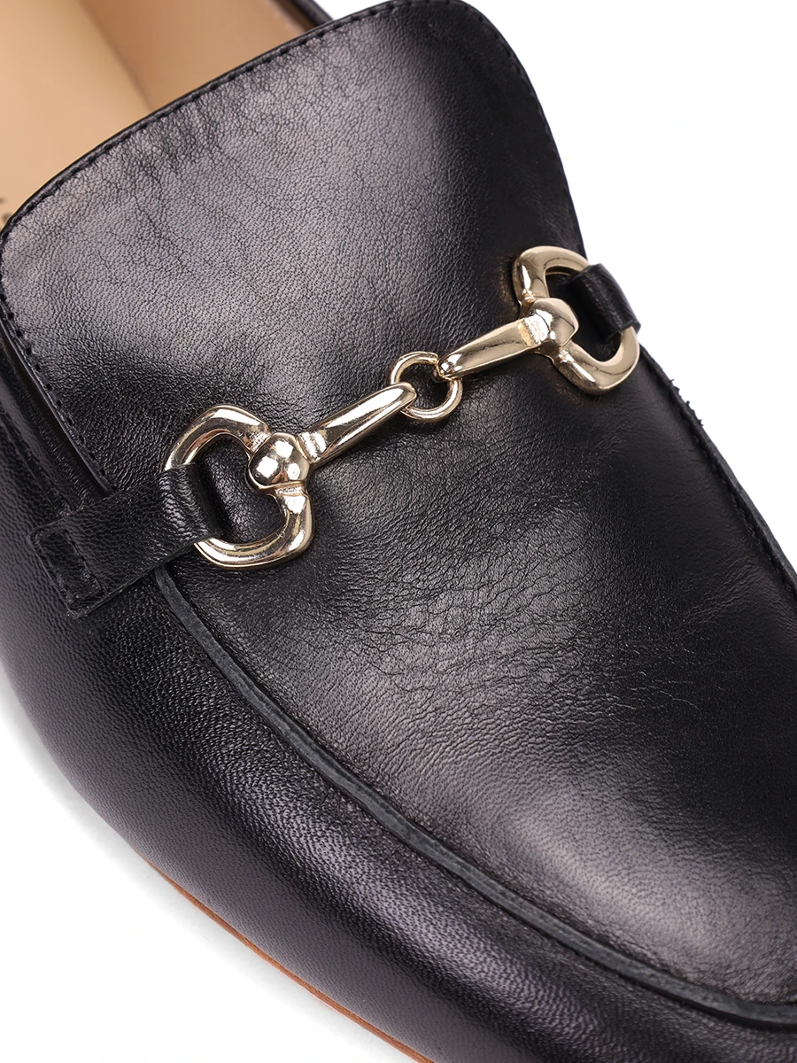 Лоферы кожаные