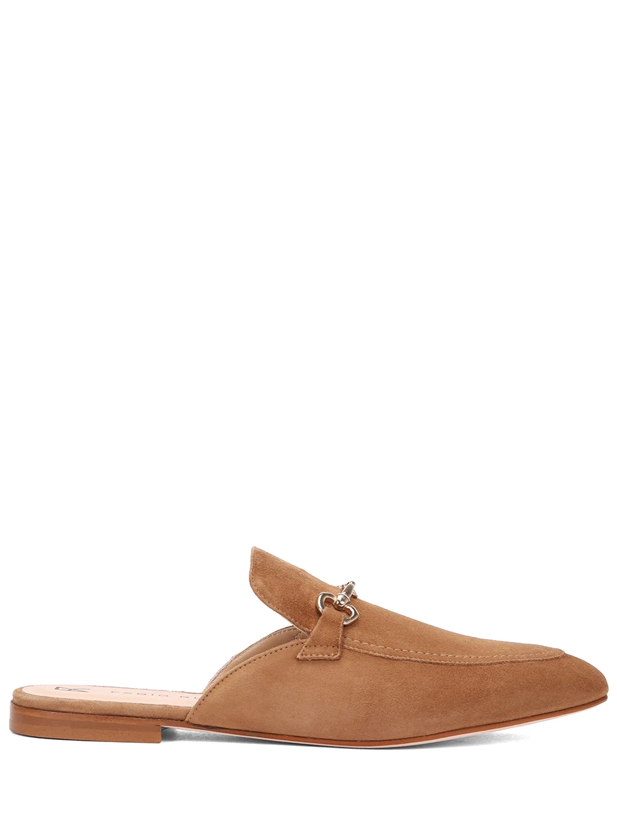 Мюли замшевые