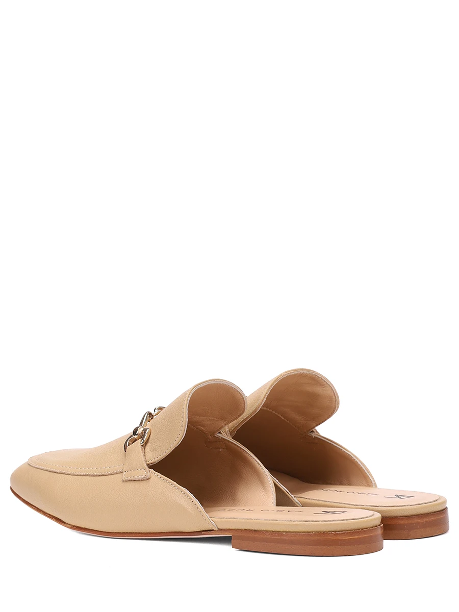 Мюли кожаные