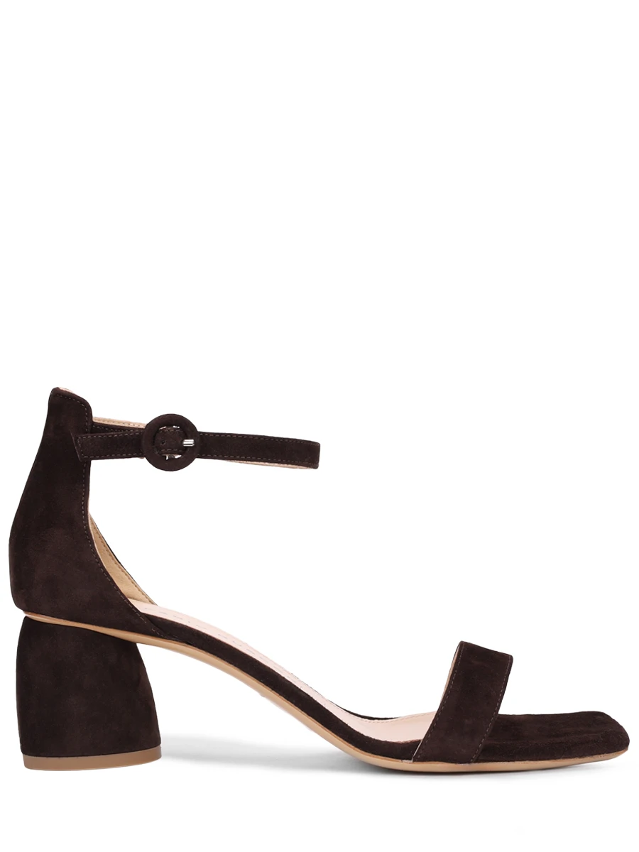 Босоножки замшевые