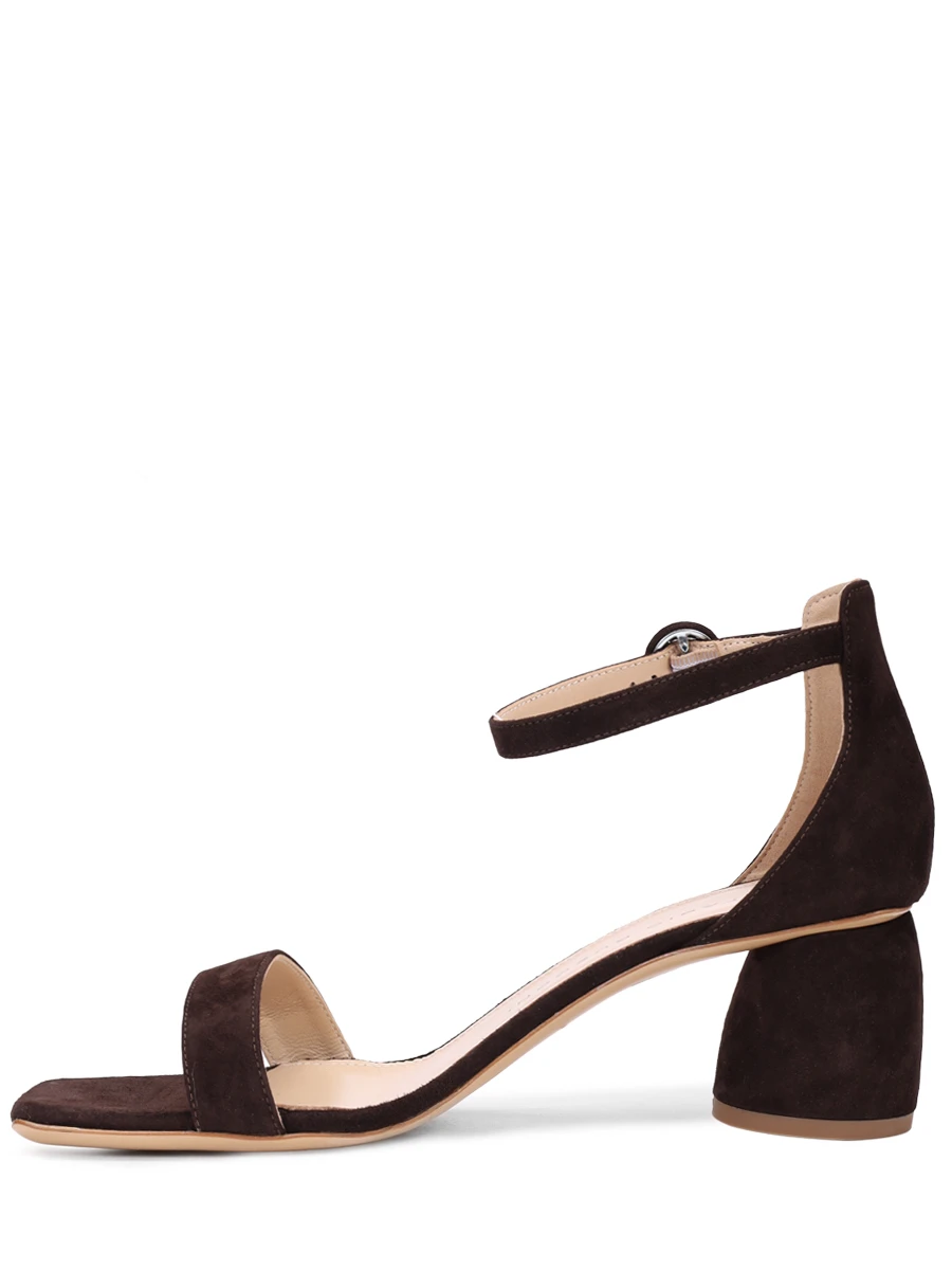 Босоножки замшевые