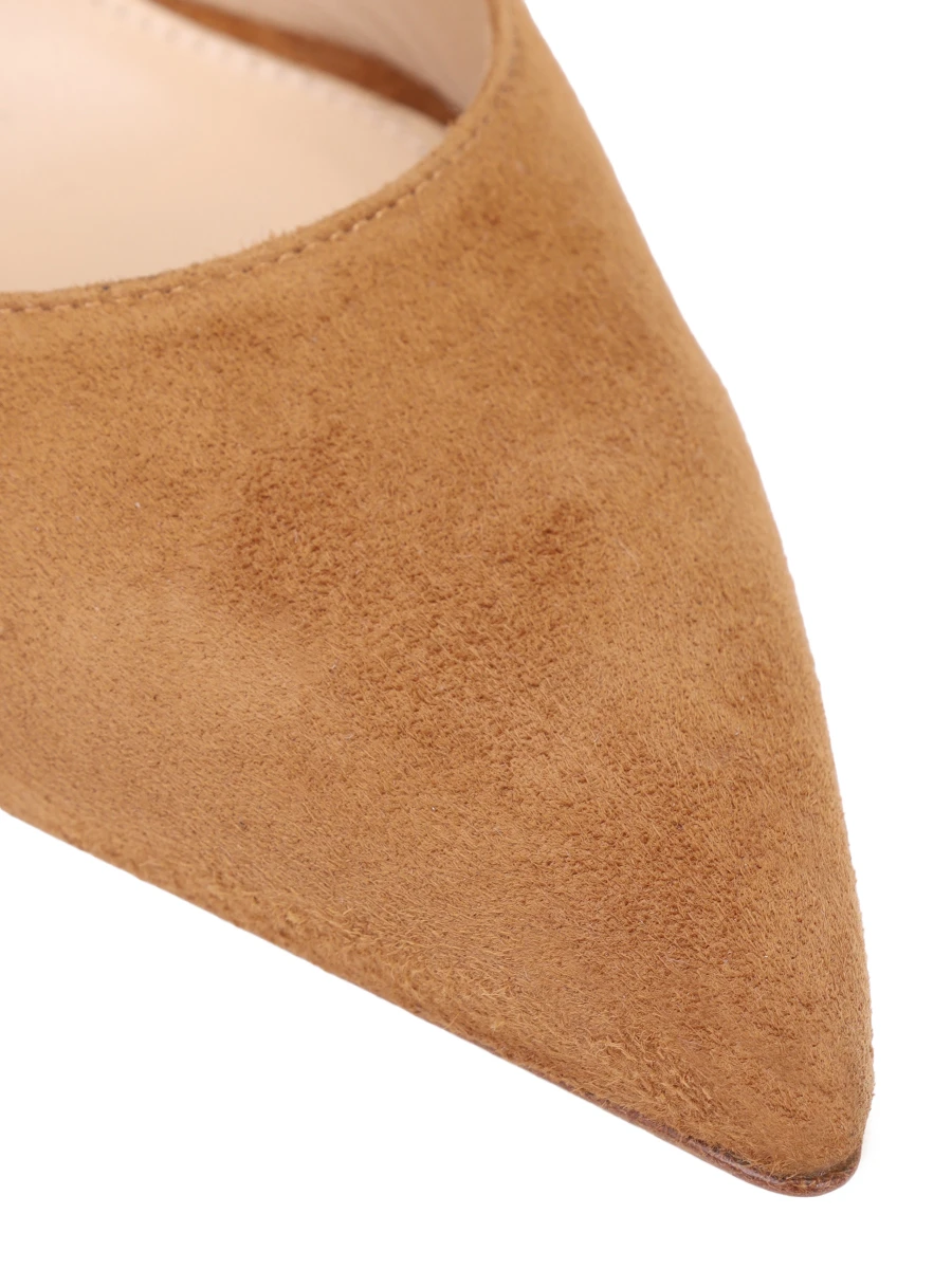 Туфли замшевые