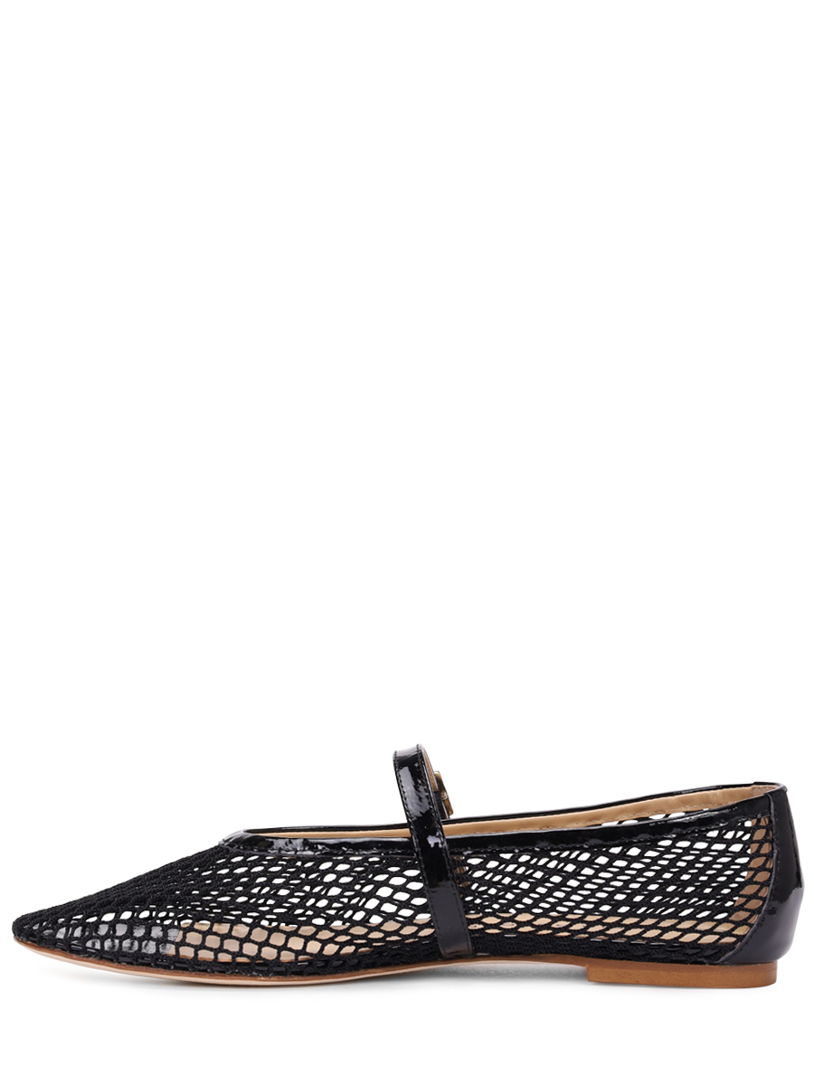 Балетки текстильные