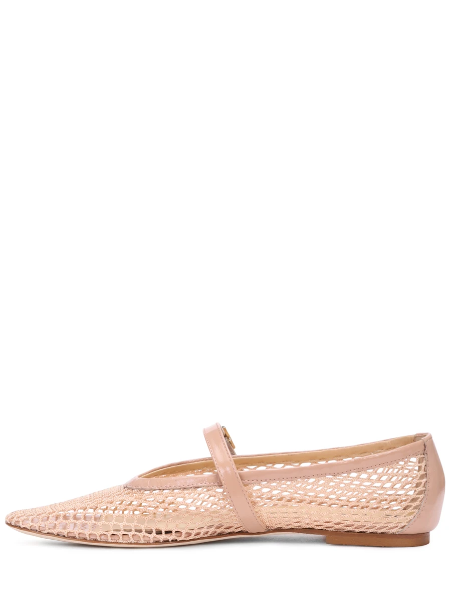 Балетки текстильные