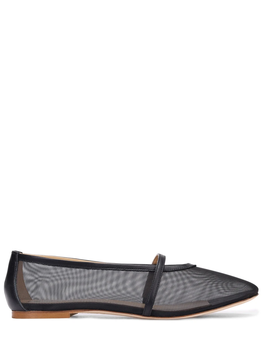 Балетки текстильные