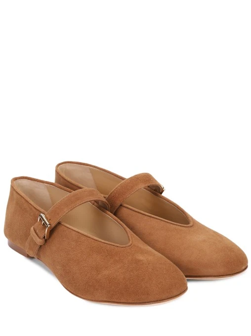 Балетки замшевые FABIO RUSCONI