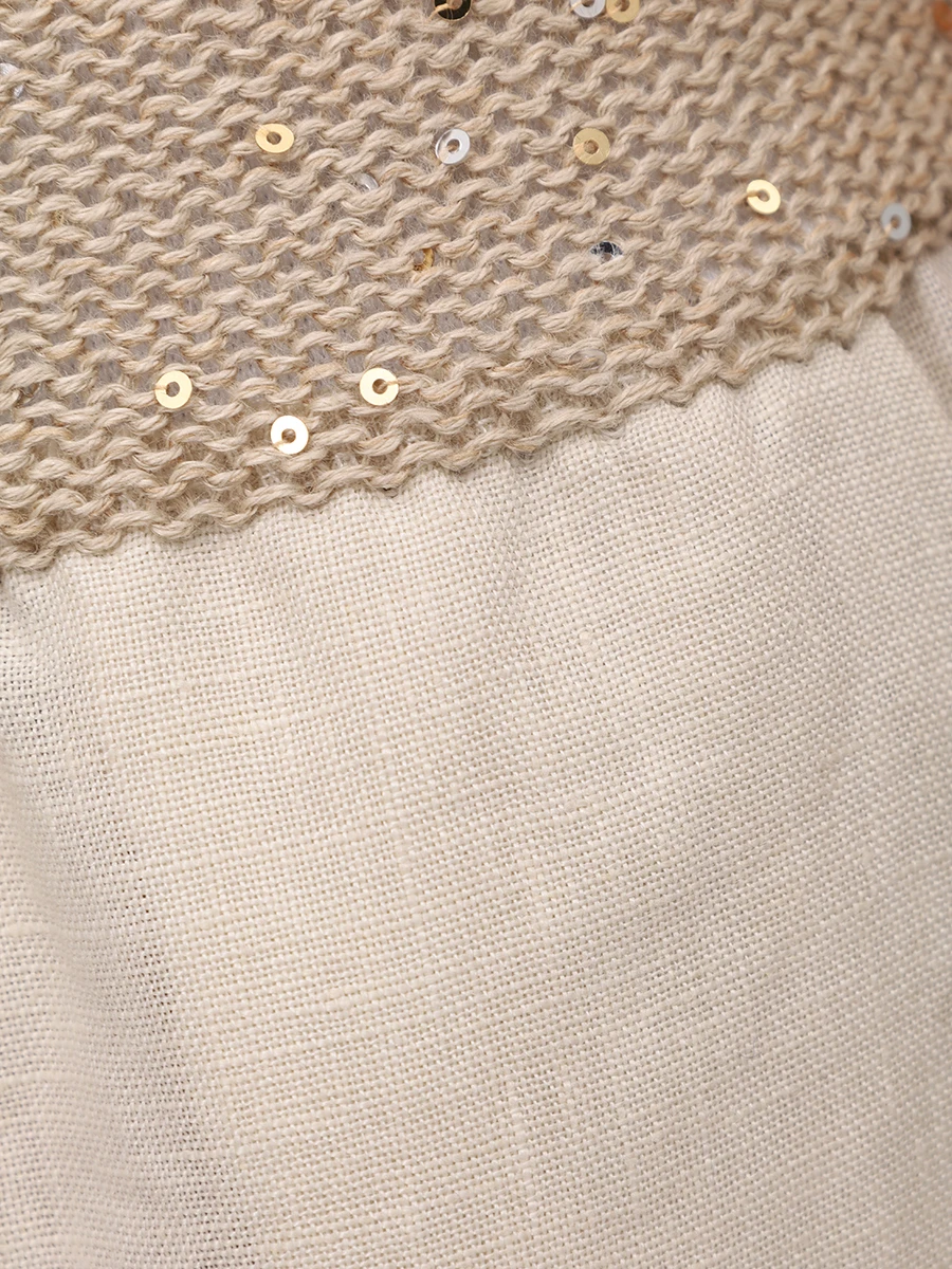 Брюки льняные