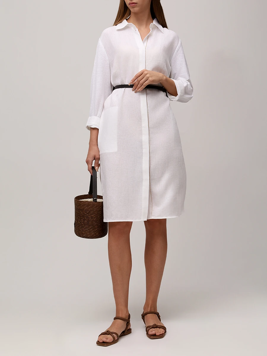 Платье льняное