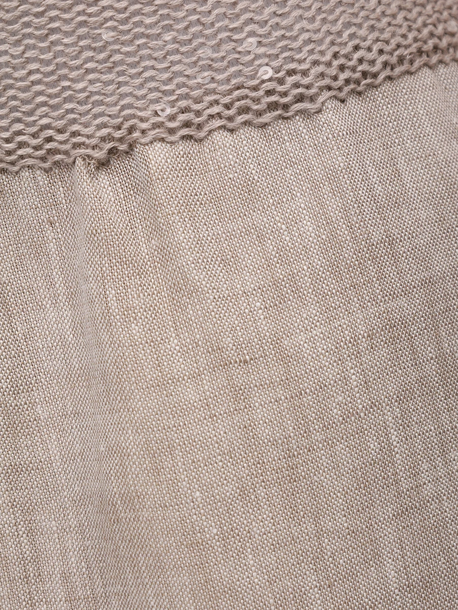 Брюки льняные