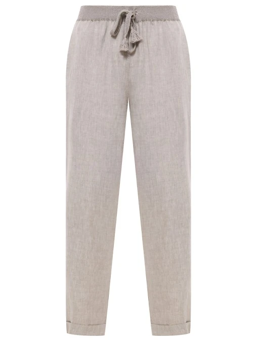 Брюки льняные LE TRICOT PERUGIA