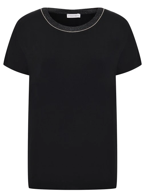 Футболка из вискозы LE TRICOT PERUGIA