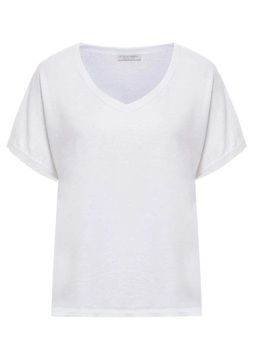 Футболка льняная LE TRICOT PERUGIA