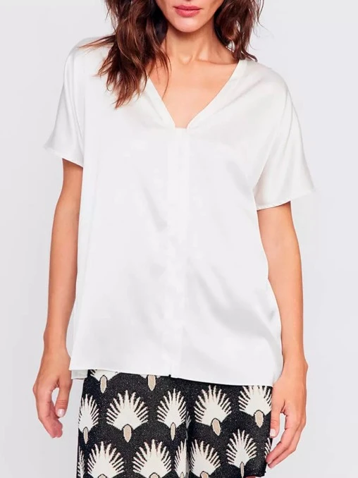 Топ шелковый FREE AGE