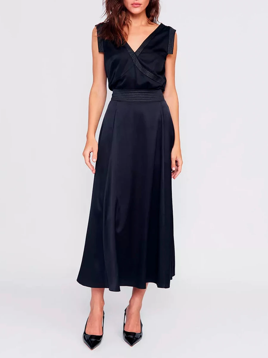 Топ шелковый