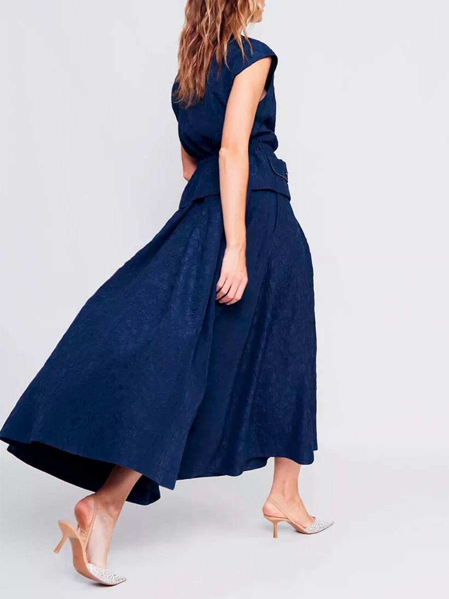 Юбка из вискозы и шелка