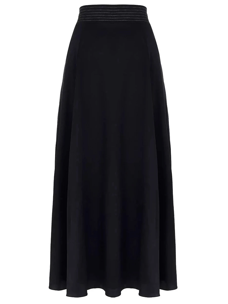 Юбка шелковая