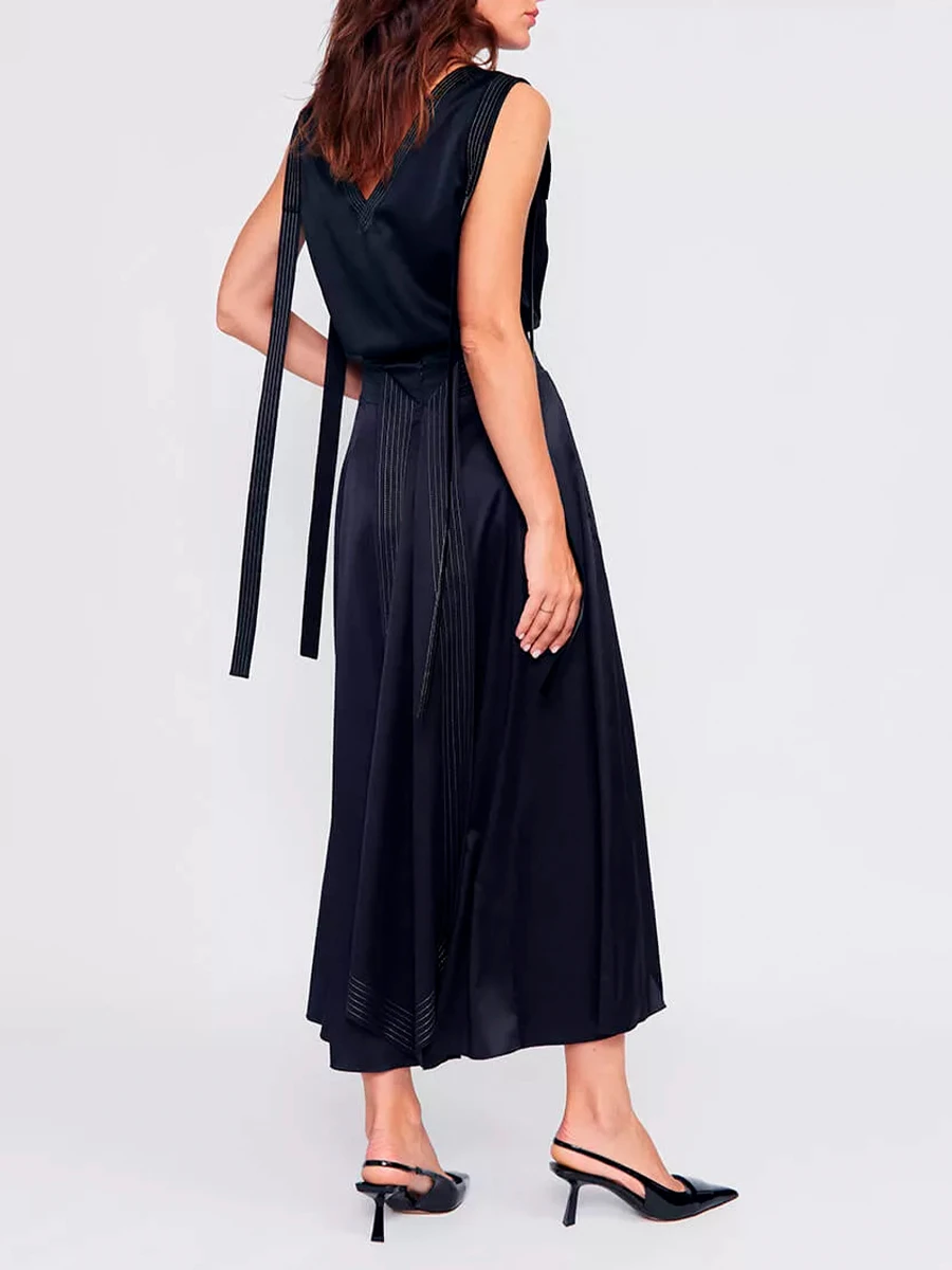 Юбка шелковая