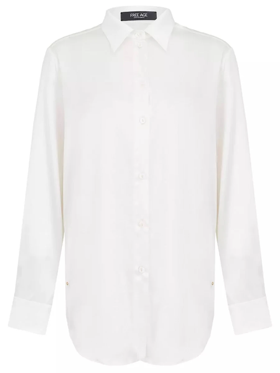 Блуза шелковая