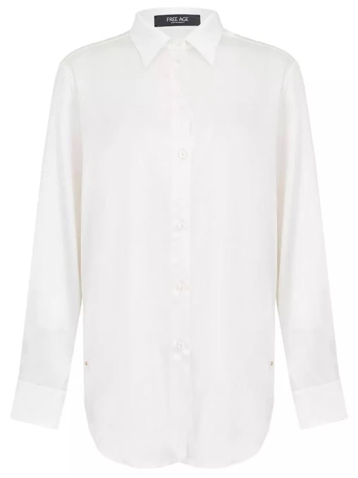 Блуза шелковая FREE AGE