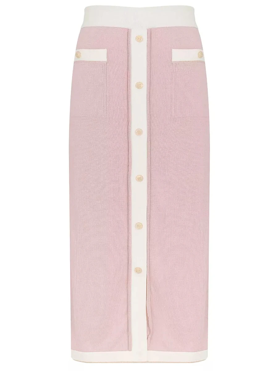 Юбка шелковая