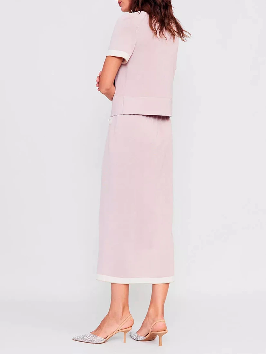 Юбка шелковая