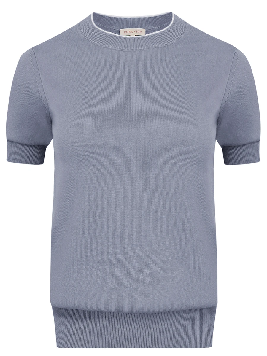 Футболка из тенселя и хлопка