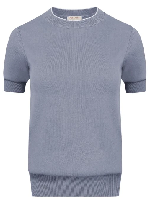 Футболка из тенселя и хлопка PURA VIDA