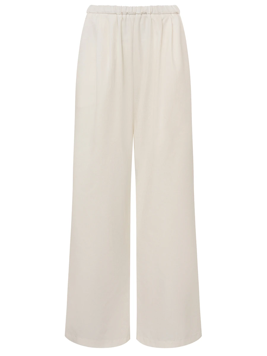 Брюки однотонные