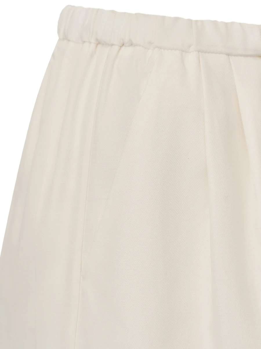 Брюки однотонные