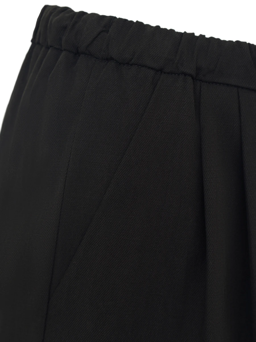 Брюки однотонные