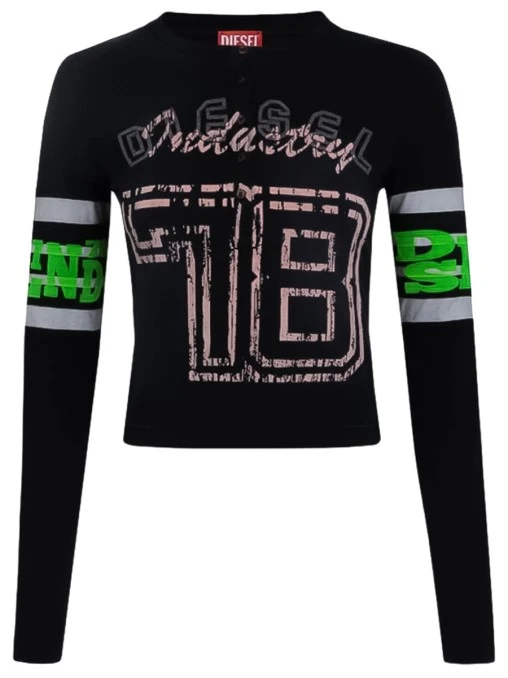 Лонгслив хлопковый DIESEL