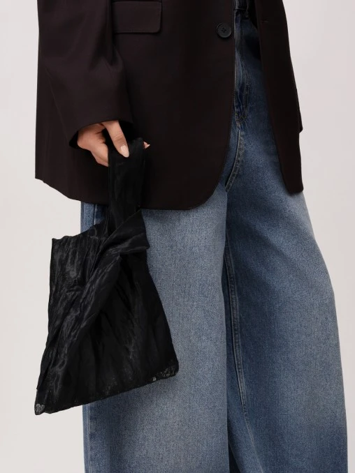 Сумка-авоська с пайетками USHATAVA