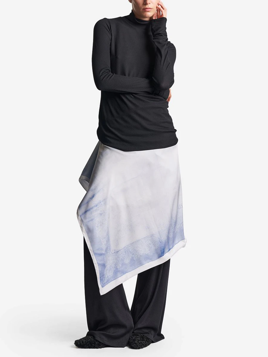 Брюки однотонные