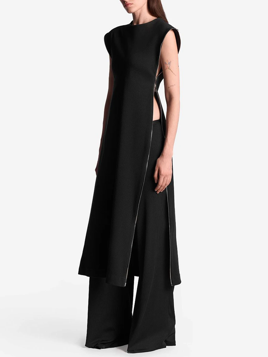 Брюки однотонные