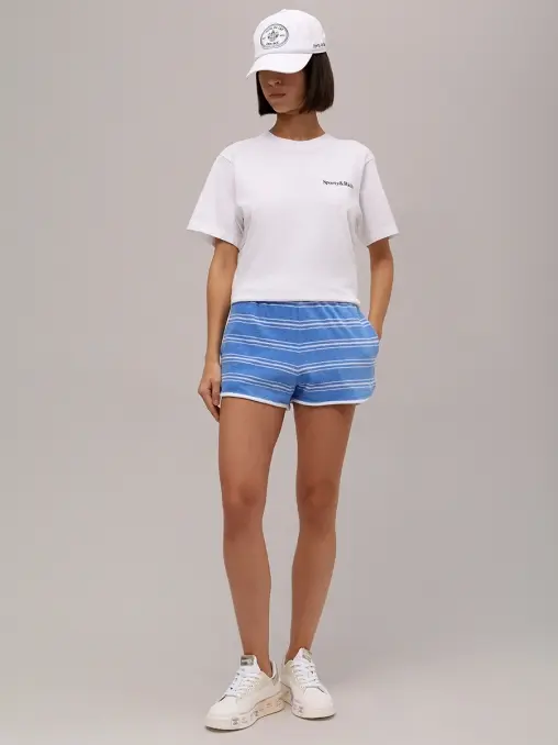 Шорты хлопковые SPORTY & RICH