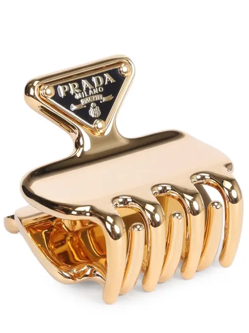 Заколка с логотипом PRADA